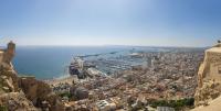Imagen de Alicante desde el Castillo de Santa Bárbara