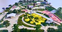Imagen de la recreación del parque de La Torreta