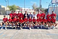 Entrega diplomas escuela social de fútbol Fundación Atlético de Madrid