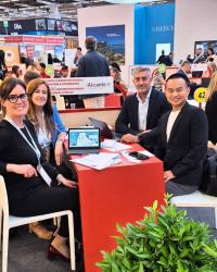 Imagen de la la feria Imex de Frankfurt, una de las más importantes especializadas en turismo MICE