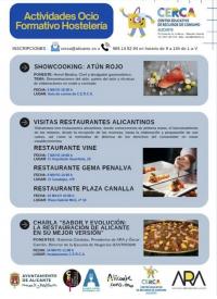 Imagen del cartel de las actividades del Cerca en mayo 