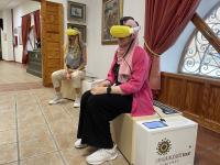 Imagen de unas visitas turísticas guiadas en la Plaza de Toros de Alicante