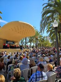 Imagen de la Muestra de Música y Baile de los centros de mayores