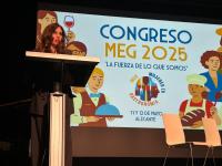Imagen de la concejala de Turismo, Ana Poquet en el congreso MEG