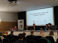 Imagen del acto de presentación del borrador del Plan Especial de Protección de la isla