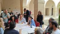 Imagen del tercer taller de consulta previa, sobre Servicios y regeneración celebrado en la Casa de la Misericordia