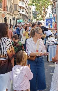 Imagen de la fiesta de la zona Quintana en Alicante