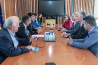 Imagen de la reunión mantenido en el Ayuntamiento de Alicante