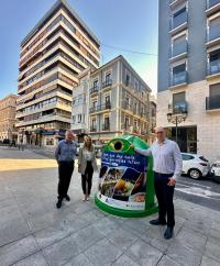 Imagen de la presentación de la campaña para fomentar el reciclaje