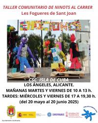 Taller comunitario ninots al carrer