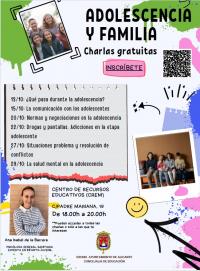 CICLO "FAMILIA Y ADOLESCENCIA" CREM Octubre