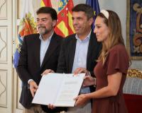 Imagen del acto realizado en el Ayuntamiento de Alicante con la Generalitat Valenciana y el Grupo Cívica para la firma del protocolo de actuacione...