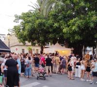 Imagen de la jornada de dinamización comercial 'Noche de Candiles'
