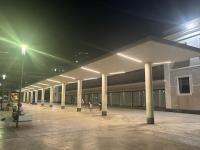 Imagen de la iluminación de la Plaza Séneca