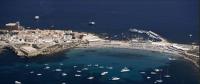 Imagen aérea de la isla de Tabarca