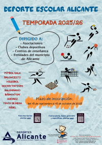 Deporte Escolar temporada 2025/2026