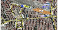 Plano del nuevo acceso a la estación de ADIF