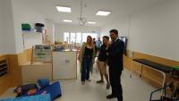 Imagen del alcalde de Alicante, Luis Barcala, en el inicio del curso escolar en Alicante