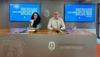 Cristina Cutanda y Manuel Villar durante la rueda de prensa posterior a la Junta de Gobierno