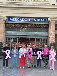 Imagen de la presentación de la campaña del Día Internacional del Cáncer de Mama