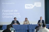 Imagen del alcalde de Alicate, Luis Barcala, en el Festival de Arquitectura Urbana TAC!