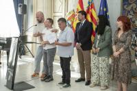 Imagen del alcalde de Alicante,Lusi Barcala, en el acto de entre de los II Premios de la Promoción de la Salud