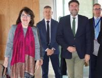 Imagen del alcalde de Alicante, Luis Barcala, al Parque Científico 