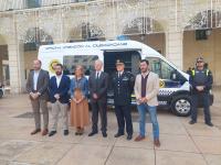 Imagen de los nuevos coches patrulla 'Ford Cuga' incorporados a la flota de la Policía Local