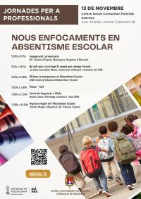Jornades "Nous enfocaments en absentisme escolar"