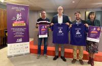 Imagen del concejal de Deportes, manuel Villar, en la rueda de prensa de la Carrera de las Ciudades 