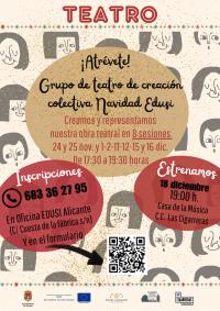 Cartel teatro de creación