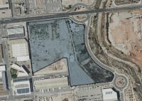 Imagen de las parcelas industriales, situadas al noreste de las instalaciones actuales, para destinarlas a Sistema General de Servicios Urbanos de ...