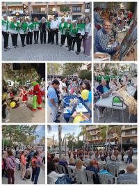 Fotos de personas en el V encuentro vecinal Tejiendo Redes