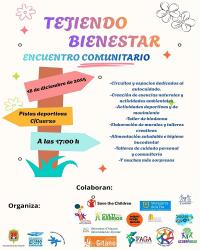 Cartel Tejiendo Bienestar