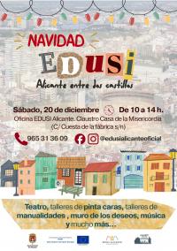 Imagen del Cartel de la Navidad Edusi