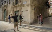 Imagen del rodaje de una película en Alicante