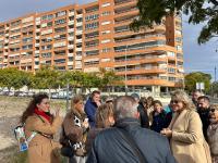 Imagen de la reunión con vecinos de la zona para anunciarles que se inician los trámites del proyecto