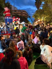 Imagen de una dinamización comercial esta Navidad en Alicante