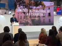 Imagen del alcalde de Alicante, Luis Barcala, en Fitur