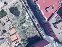 Imagen de la parcela en la calle Ceuta de Alicante