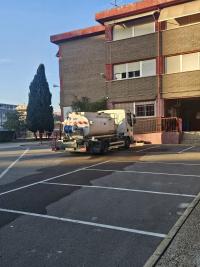 Imagen de la reparación del CEIP San Blas