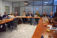 Imagen de la reunión del Consejo de Administración de Mercalicante