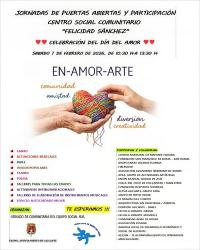 Cartel día del amor 2026