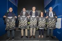 Imagen del alcalde de Alicante, Luis Barcala, en la presentación de la Media Maratón Internacional de Alicante