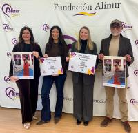 Imagen de la concejala de Comercio, Lidia López, en el acto de entrega del cheque solidario de la Gala ‘Carolinas Fashion Day’ del comercio lo...