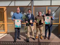 Imagen del alcalde de Alicante, Luis Barcala, en la presentación de la Reforestación de Primavera 2026 del proyecto ‘Alicante Renace’