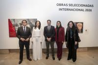 Imagen del alcalde de Alicante, Luis Barcala, en la inauguración de la exposición  “Una mirada, una emoción” 