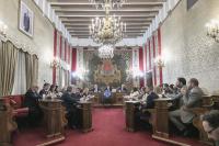 Imagen del pleno del Ayuntamiento de Alicante