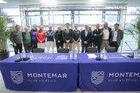 Imagen del alcalde de Alicante, Luis Barcala, en el acto de presentación del ATP Challenger 100 Alicante Montemar Ene Construcción
