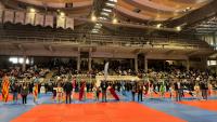 Imagen del alcalde de Alicante, Luis Barcala, en el acto de la Supercopa de España de Judo Isabel Fernández